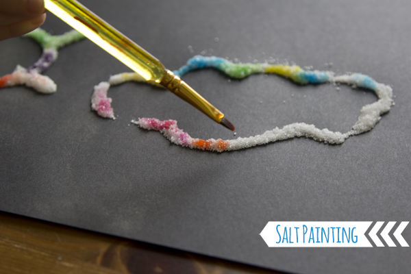 Salt Painting | Fort Worth Moms Blog