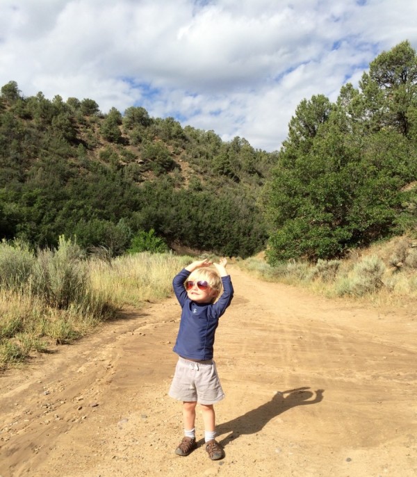 boy on road with sensory processing disorder
