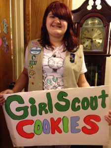Nikki Besta Cadette Cookies Jan 2016