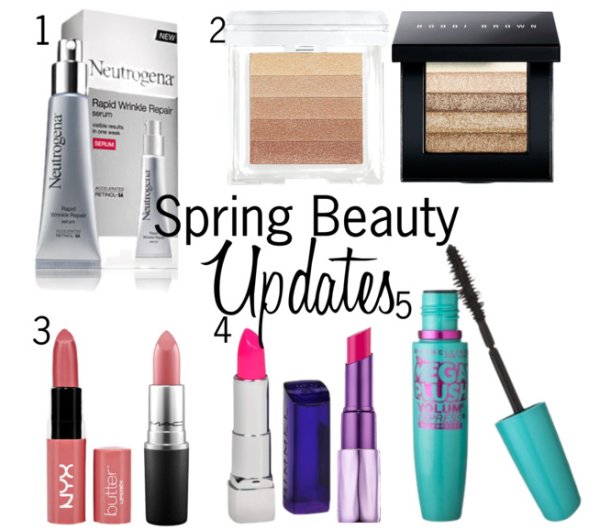 Five Updates for spring beauty