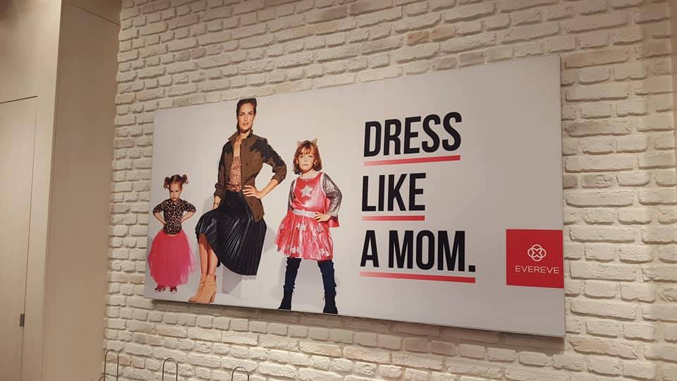 Evereve Dress like a mom billboard
