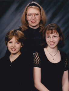 Portrait of Mom with Teenage Girls
