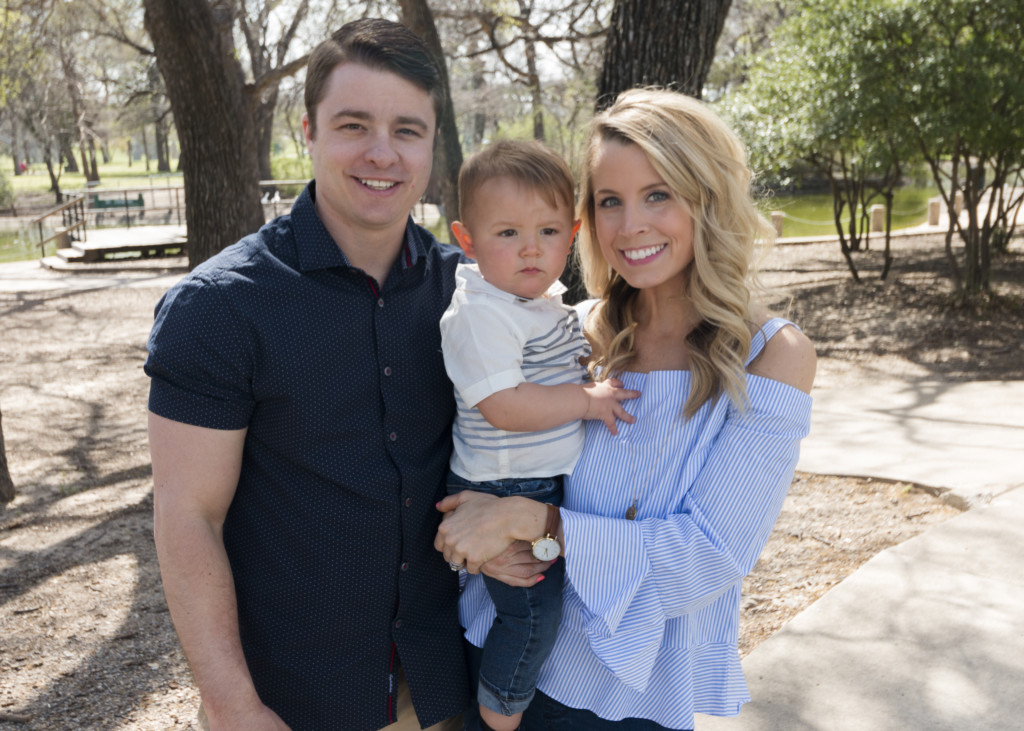 Casey Johnson and Family