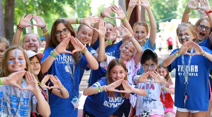 Campers at Camp Olympia build fun, lasting relationships at the summer camp.