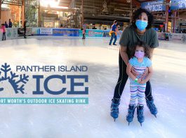 Visit Panther Island Ice with your kids this winter.