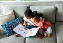 Read books that show images of Black children in a positive light.