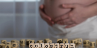 pregnant mama, colostrum title