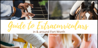 Learn about extracurricular activities in and around the Fort Worth area.