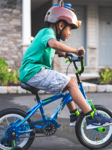 Bicycle safety starts with wearing a helmet