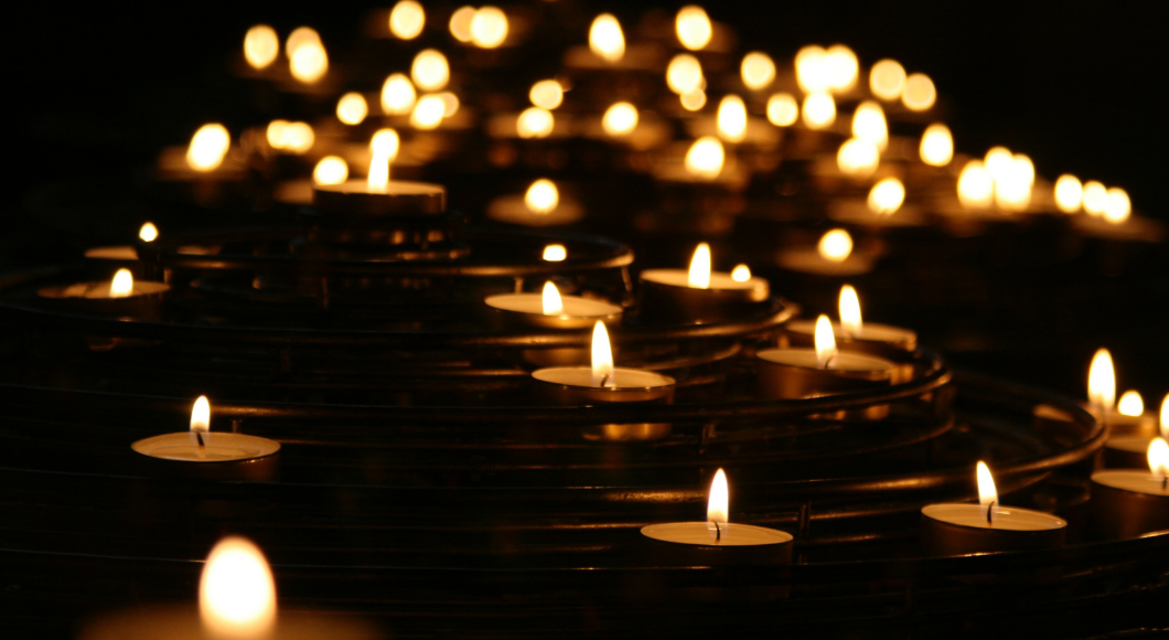 Candles are a way to remember and handle grief.
