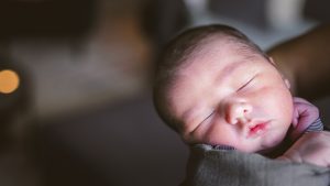 Pay attention to the lighting for newborn photos.