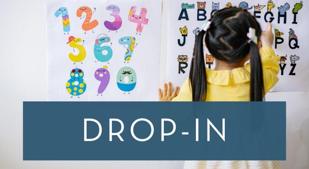 header graphic for drop-in childcare in the Fort Worth area