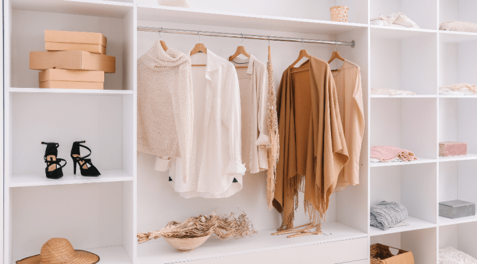 An organized closet feels fresh, airy, and clean, just in time for Spring.