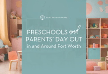 preschools and parents' day out in and around Fort Worth